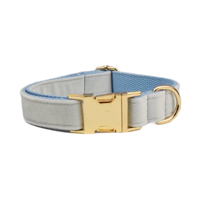 Light Blue Velvet Set