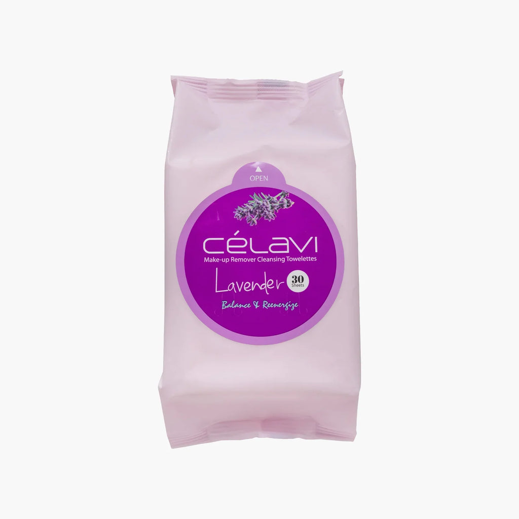 CELAVI BRAND MAKEUP WIPES - 30 COUNT