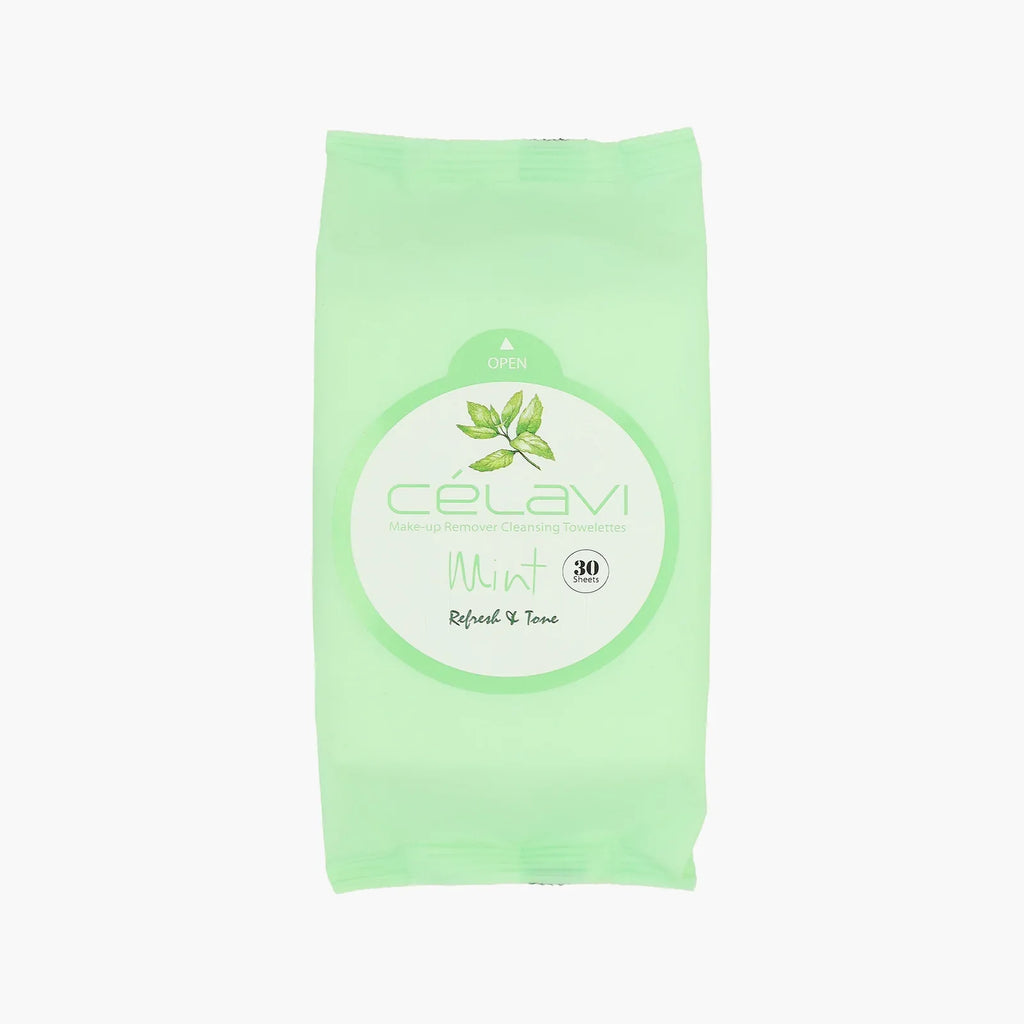 CELAVI BRAND MAKEUP WIPES - 30 COUNT