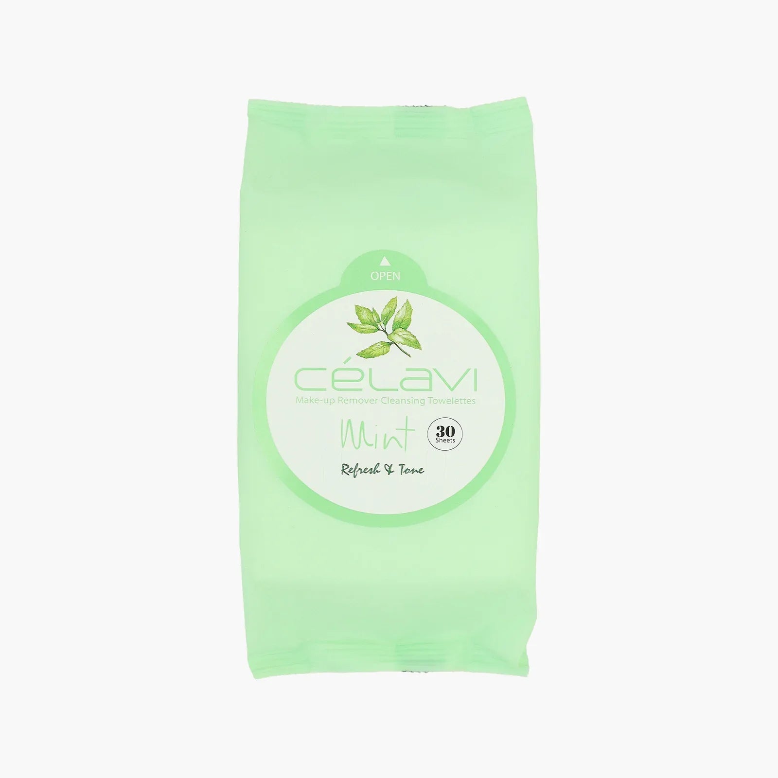 CELAVI BRAND MAKEUP WIPES - 30 COUNT