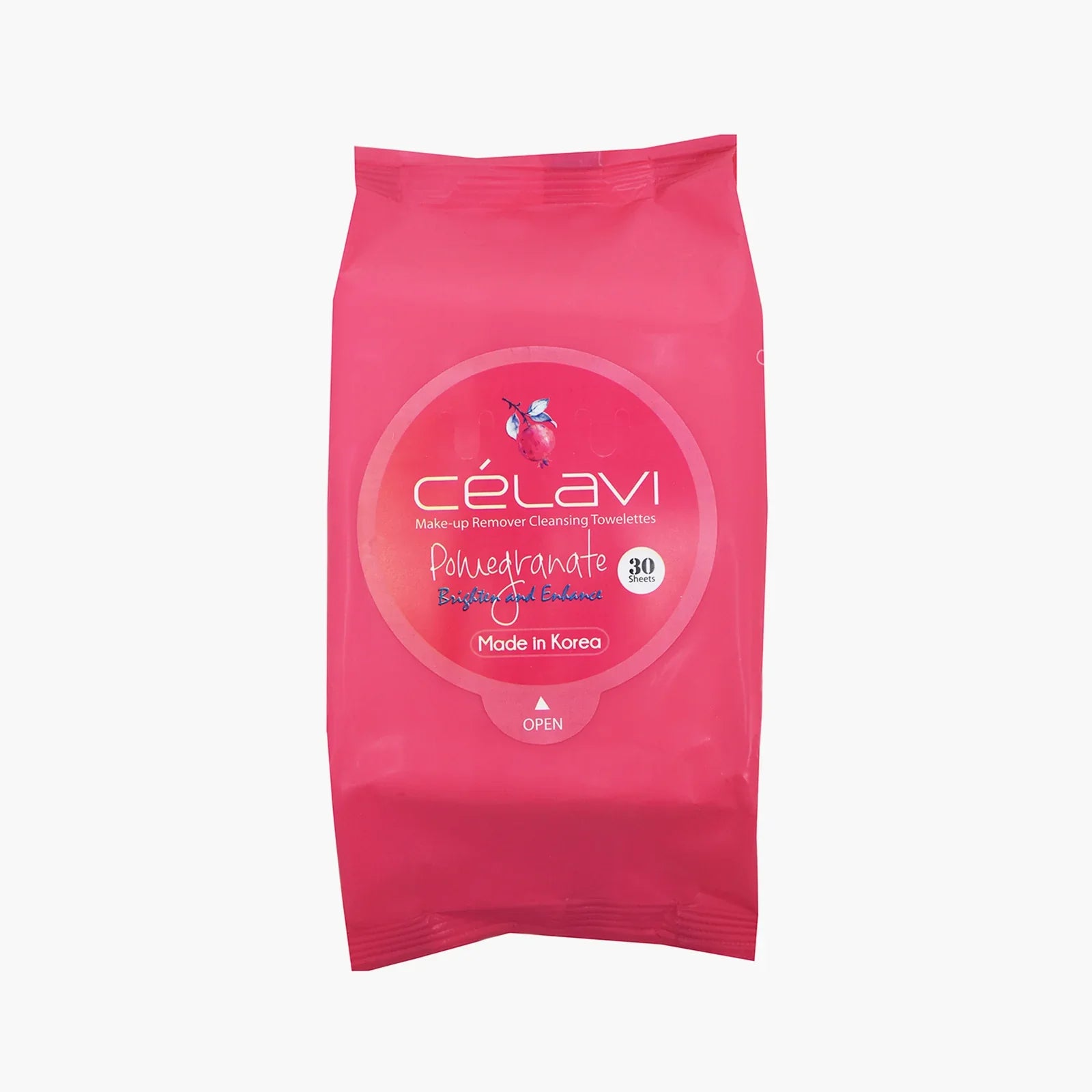 CELAVI BRAND MAKEUP WIPES - 30 COUNT