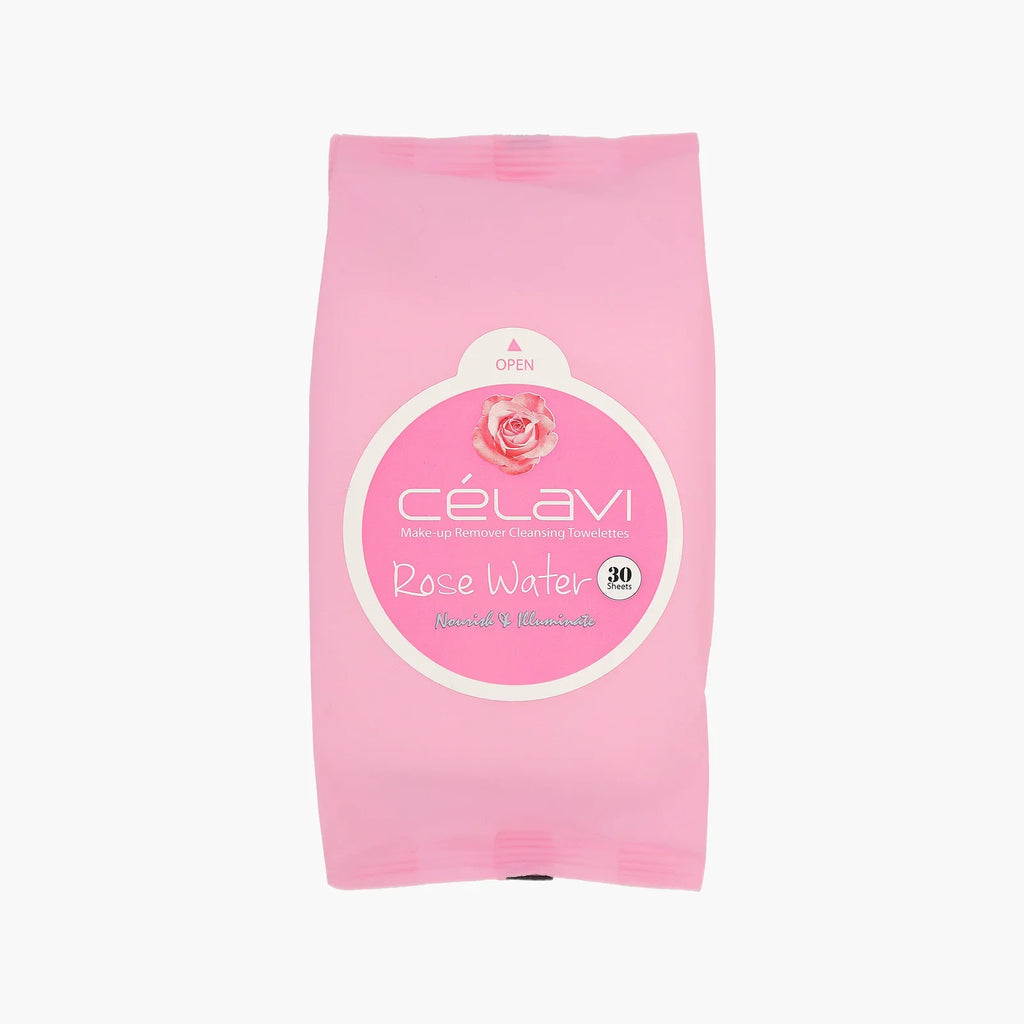 CELAVI BRAND MAKEUP WIPES - 30 COUNT